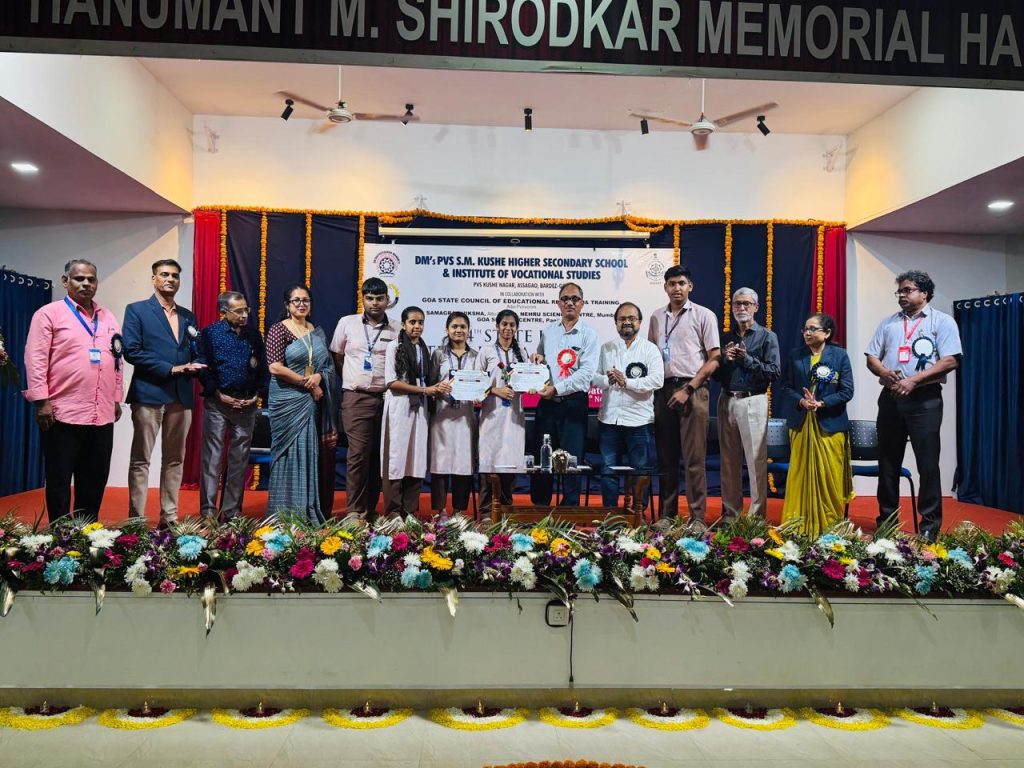 5th Place at 34th Western India Science Fair 2025(Goa)