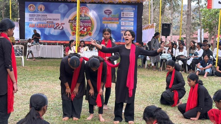 Expressive Students Performing the Play.